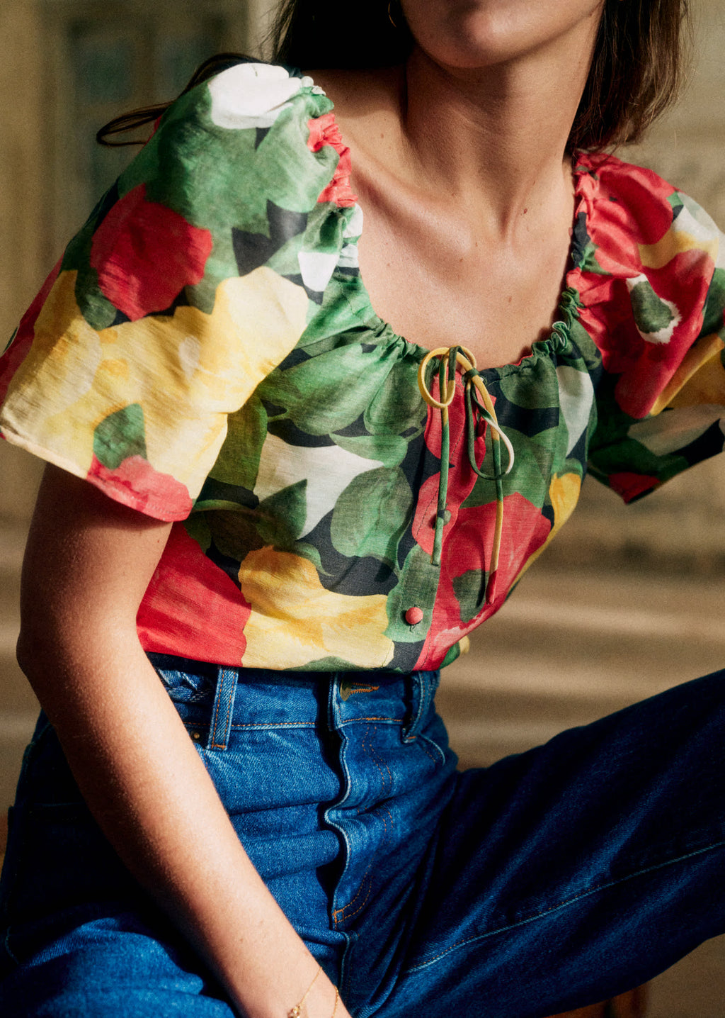 Blouse Vikaly - Imprimé Azalia