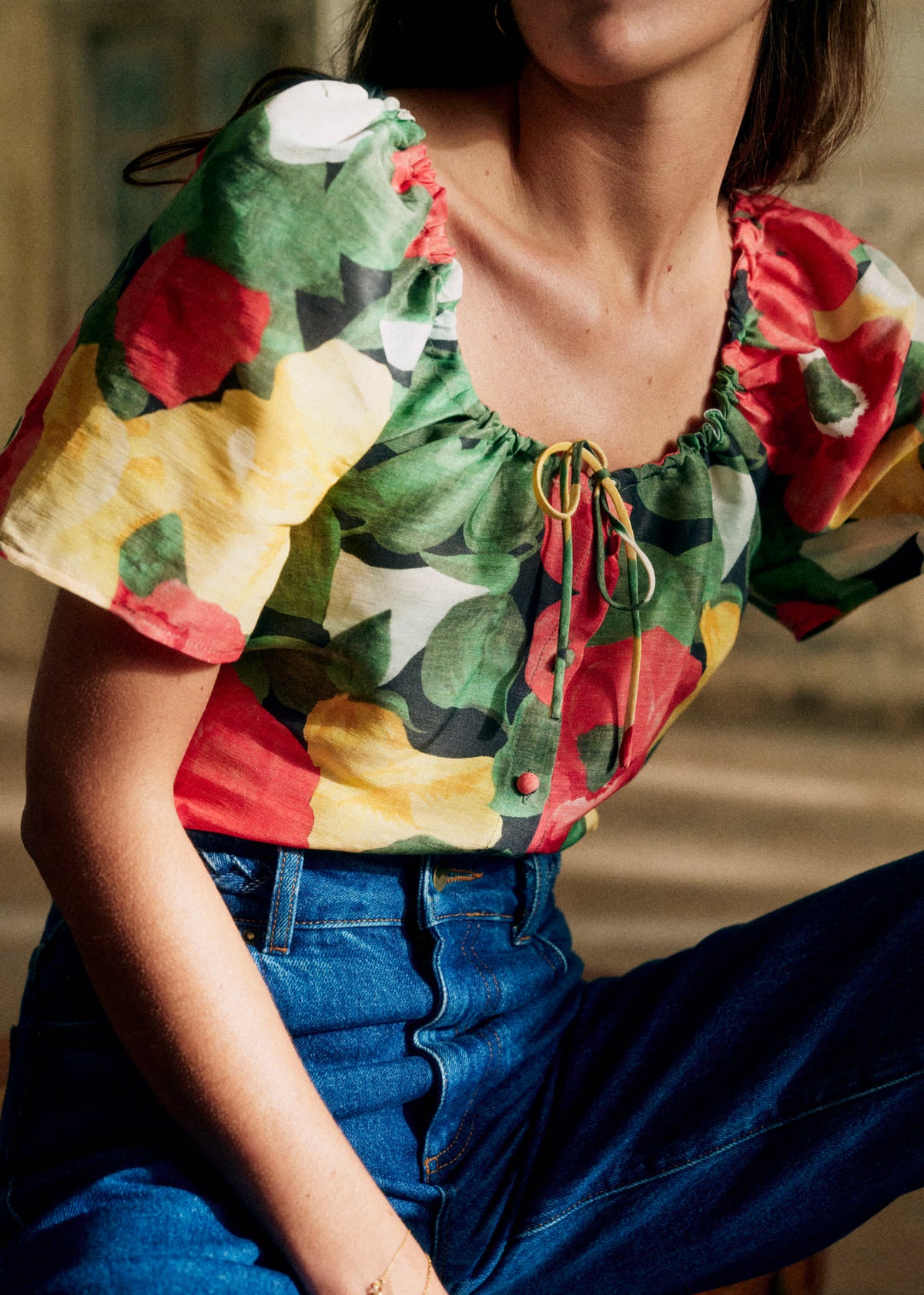 Blouse Vikaly - Imprimé Azalia
