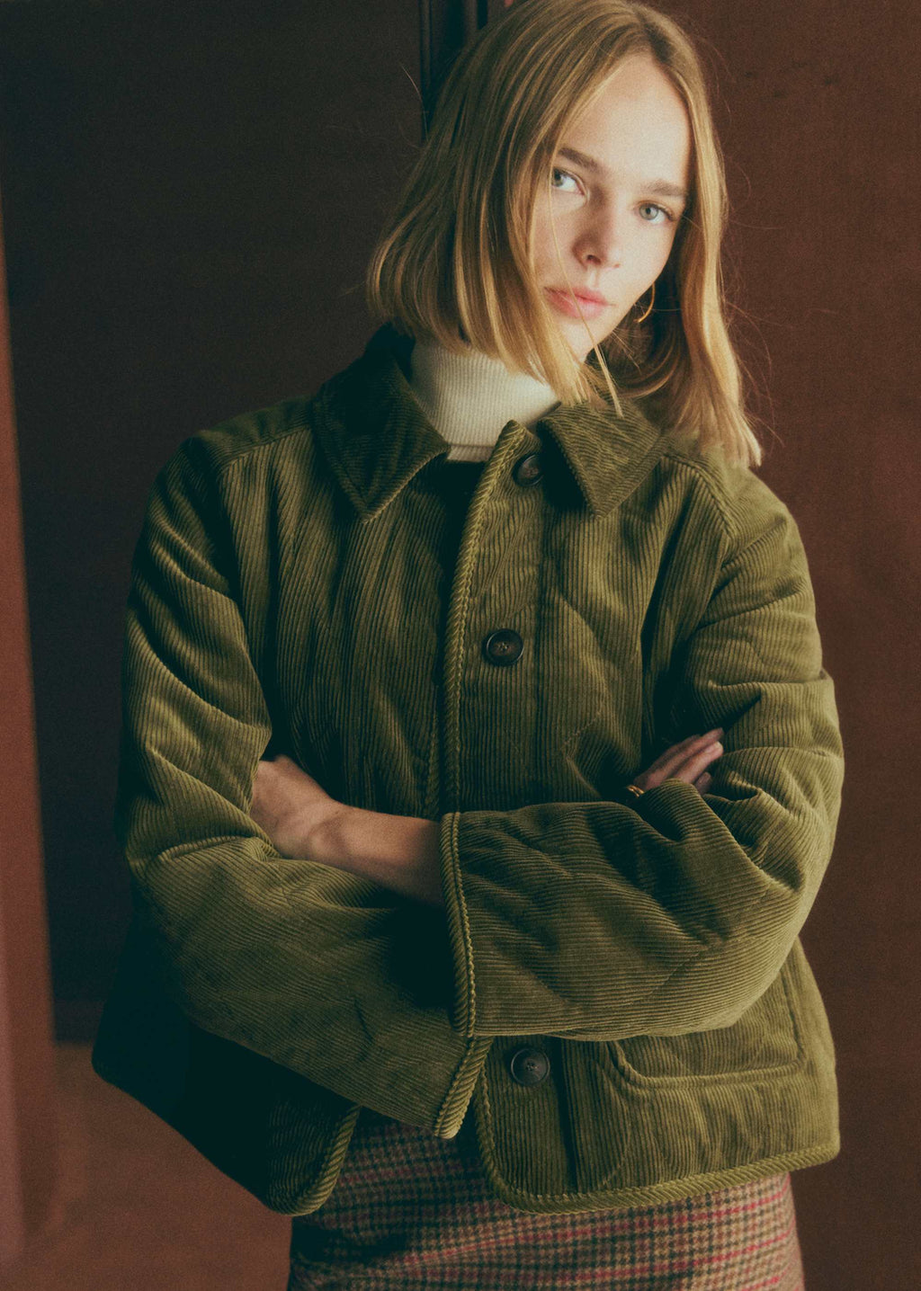 Manteau Cartys - Kaki