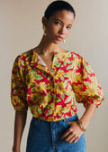 Blouse Lipa - Imprimé Tournesol
