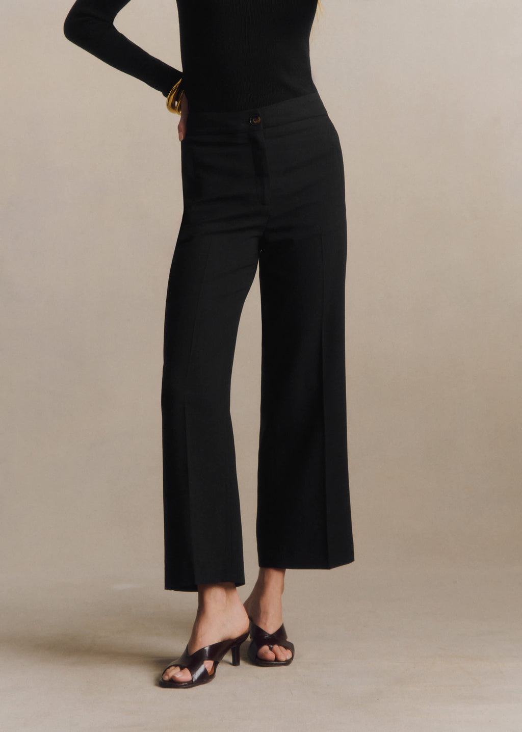 Pantalon Martin Crop - Noir