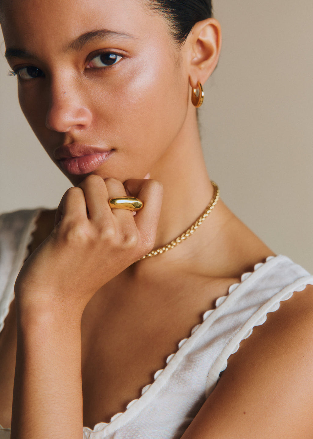 Bague Clara - Doré