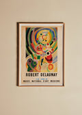 Affiche Musée national d'art moderne, Robert Delaunay, 1957 - 57,5 x 79,5 cm