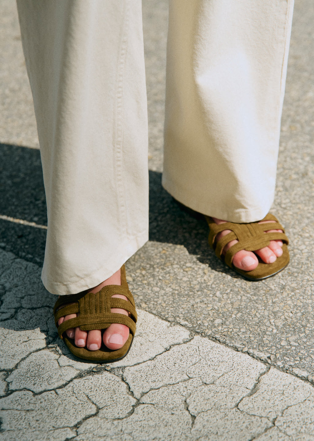 Sandales Low Josepha - Kaki
