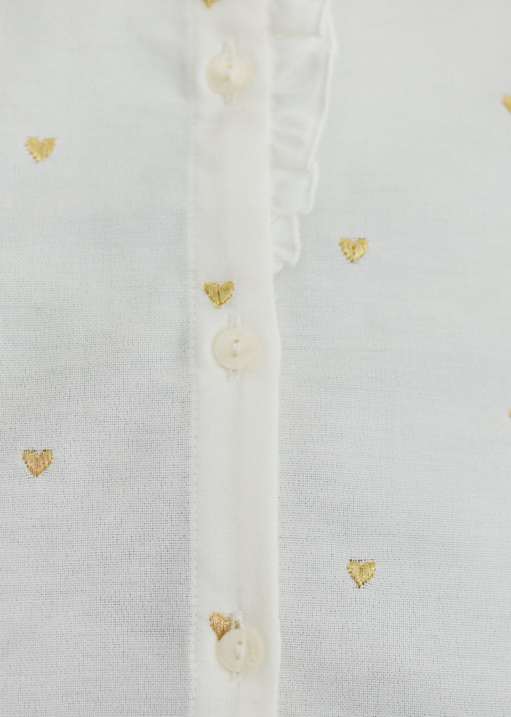 Chemise Chlo - Broderie Coeur Doré
