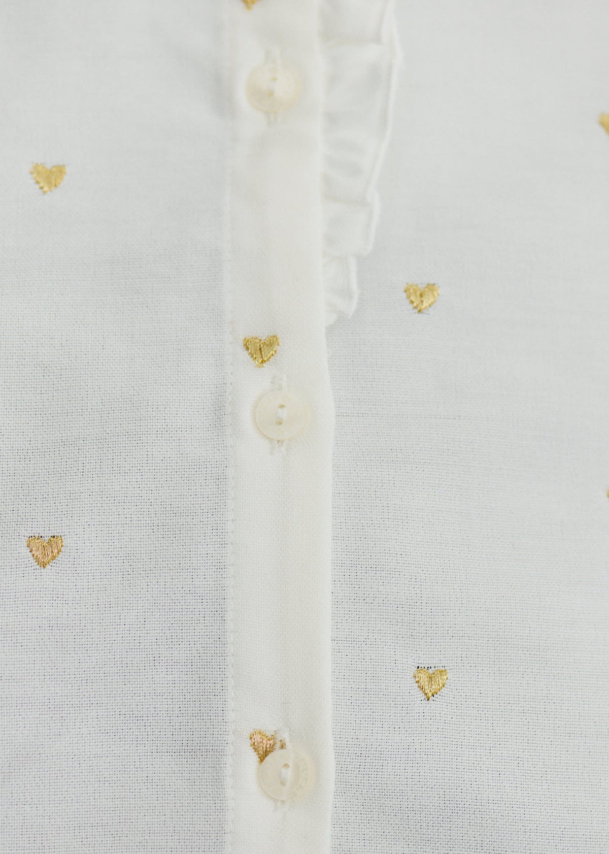 Chemise Chlo - Broderie Coeur Doré