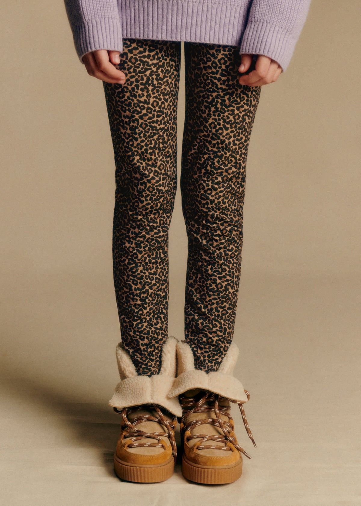 Legging Lily - Léopard Beige