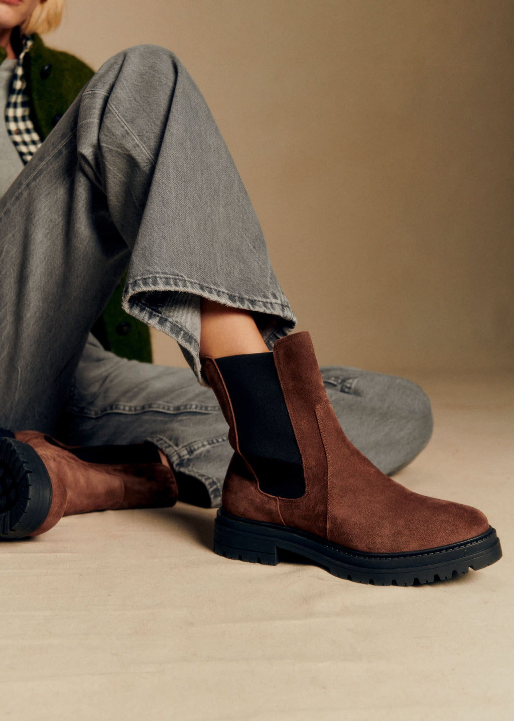 Bottines Low Lena - Moka