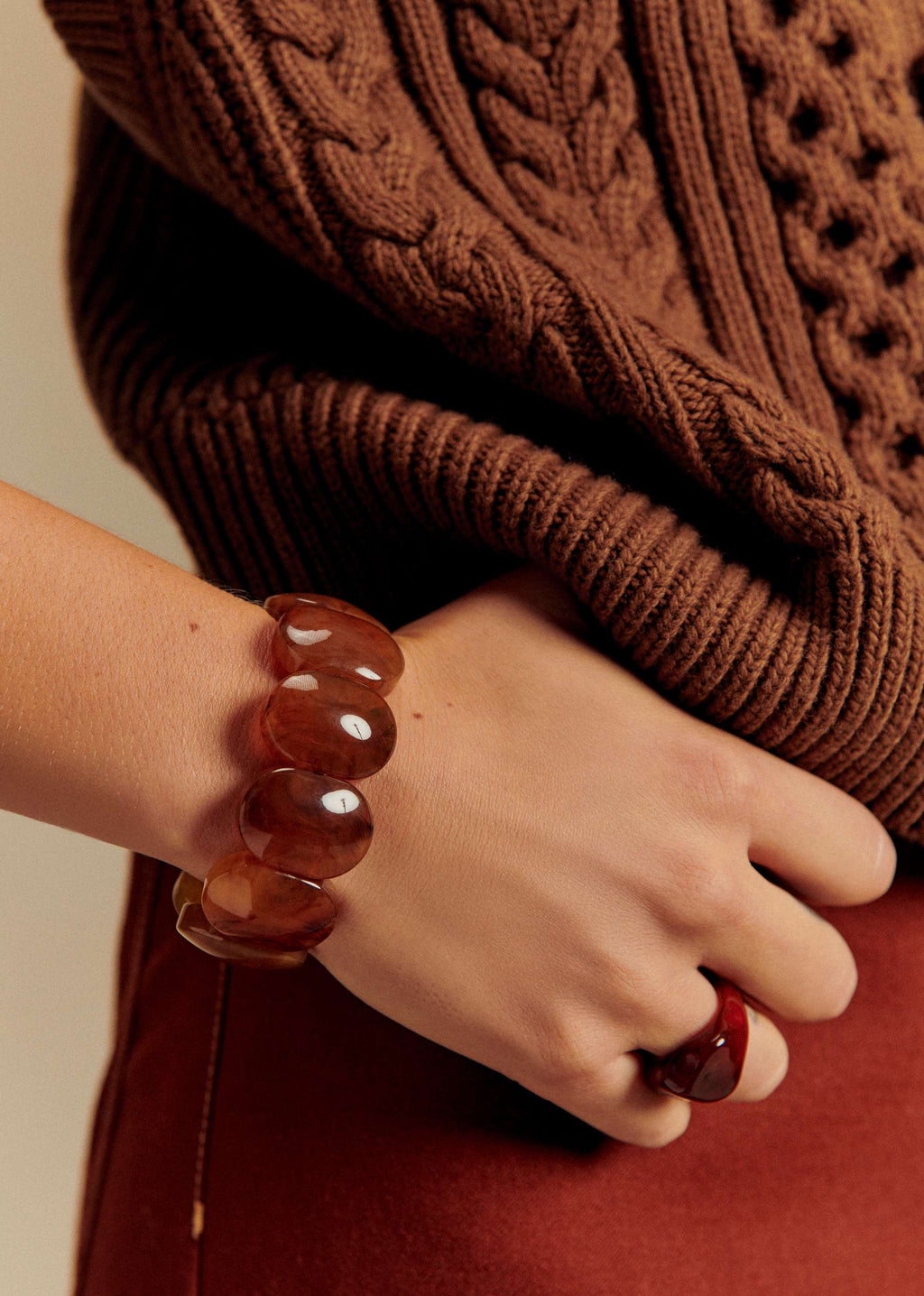 Bracelet Amandine - Miel