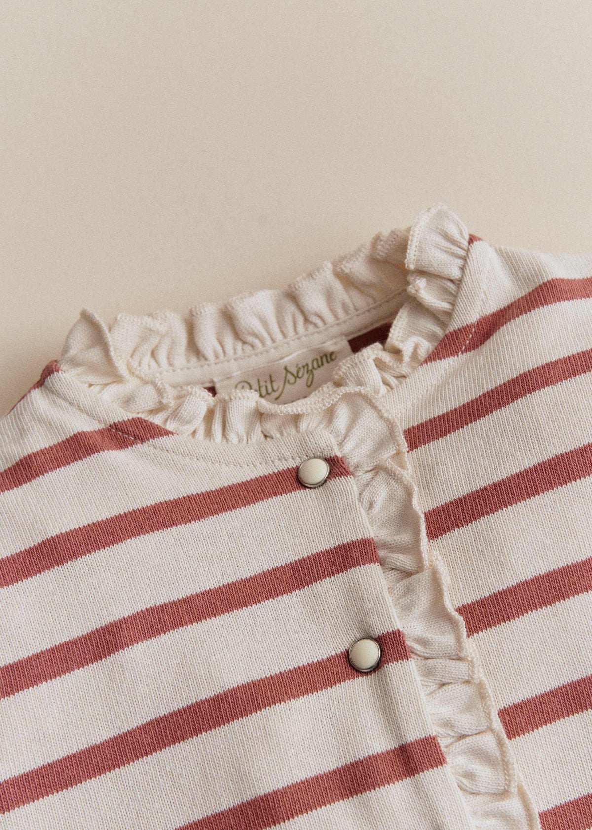 Marinière Maëlle - Ecru / Bois De Rose