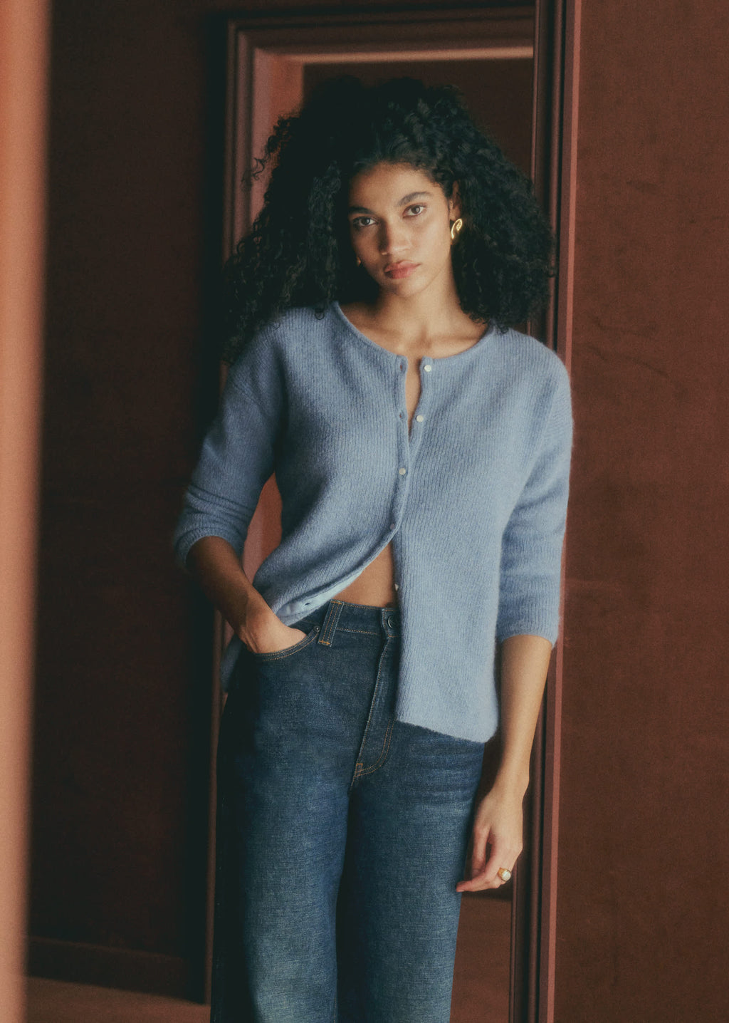 Gilet Gaspard - Bleu Vintage