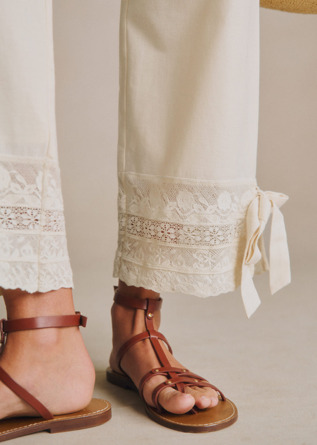 Pantalon Fausto - Ecru
