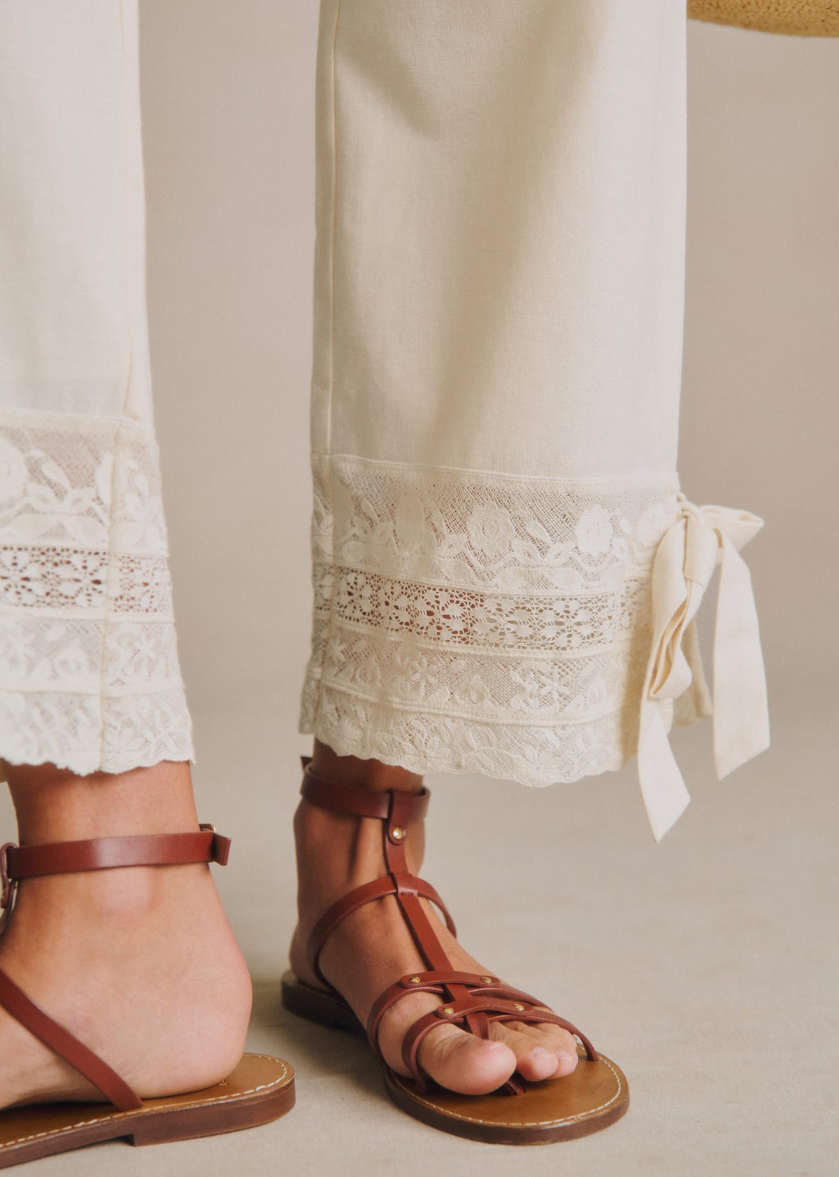 Pantalon Fausto - Ecru