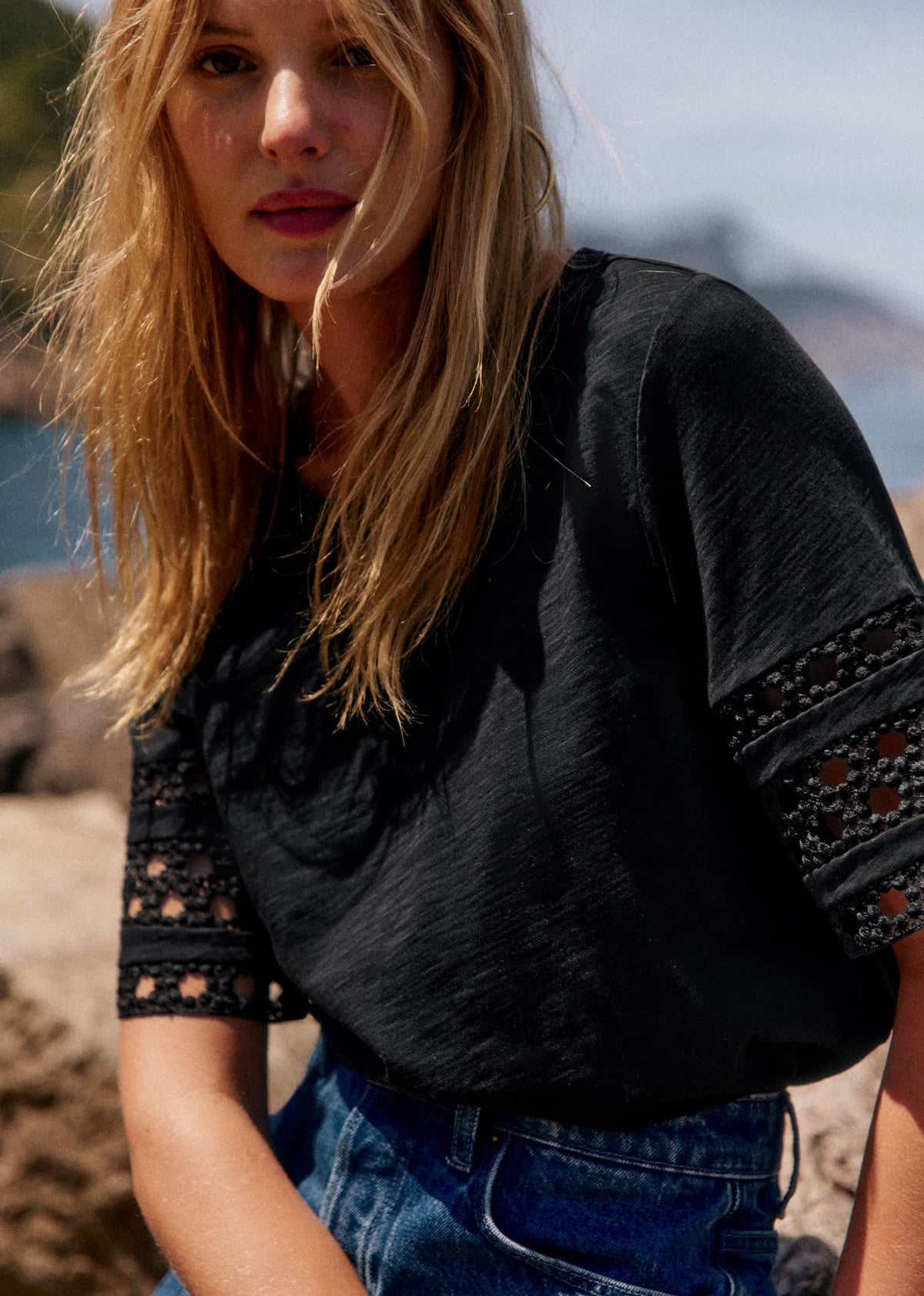 T-Shirt Hortense - Noir