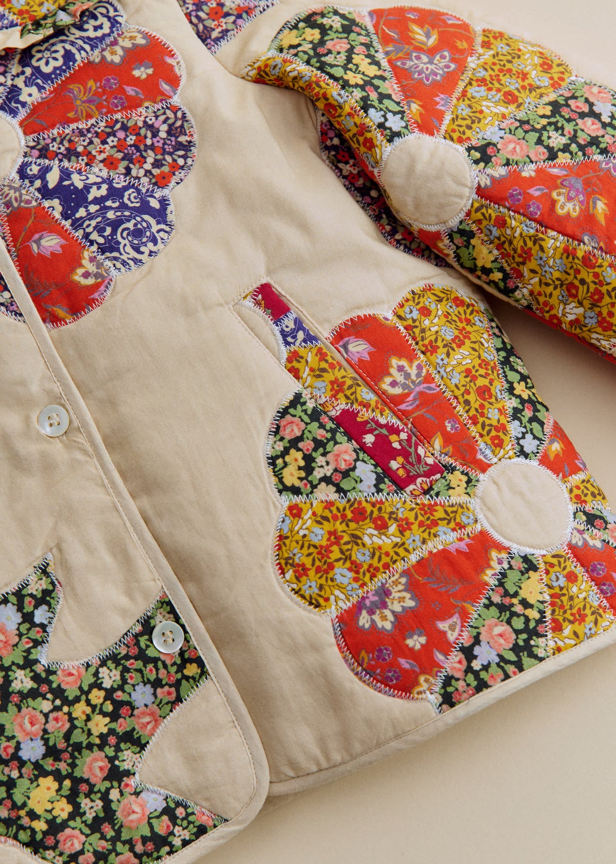 Veste Pattie - Sézane x SEA NY - Quin Patchwork