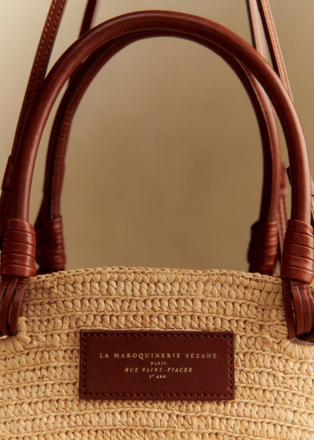 Panier Justine - Raphia Naturel