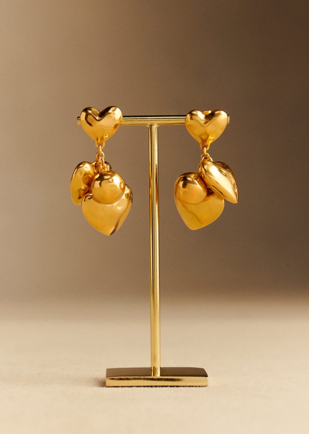 Boucles d'oreilles Freya - Doré