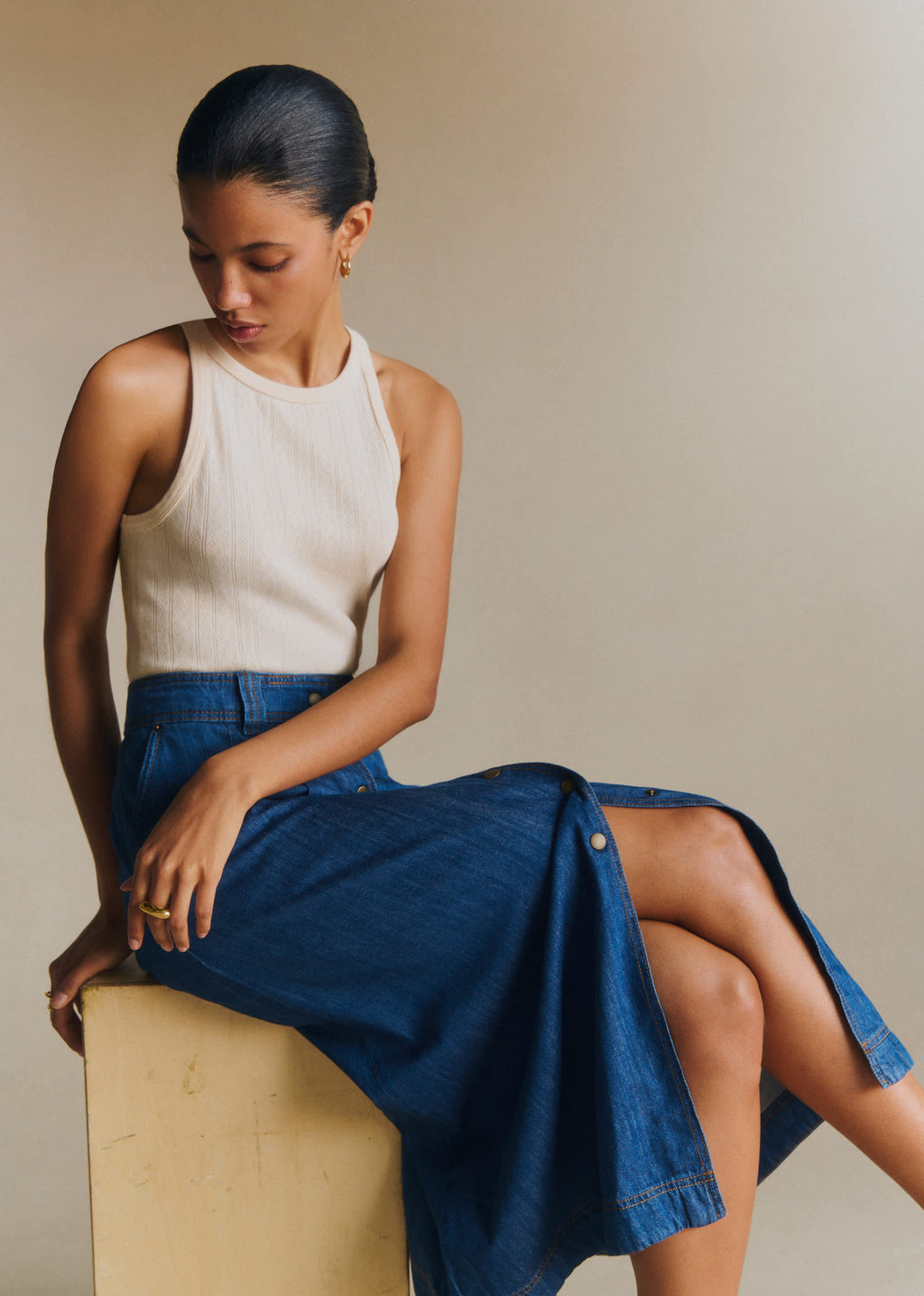 Jupe Clarine - Denim