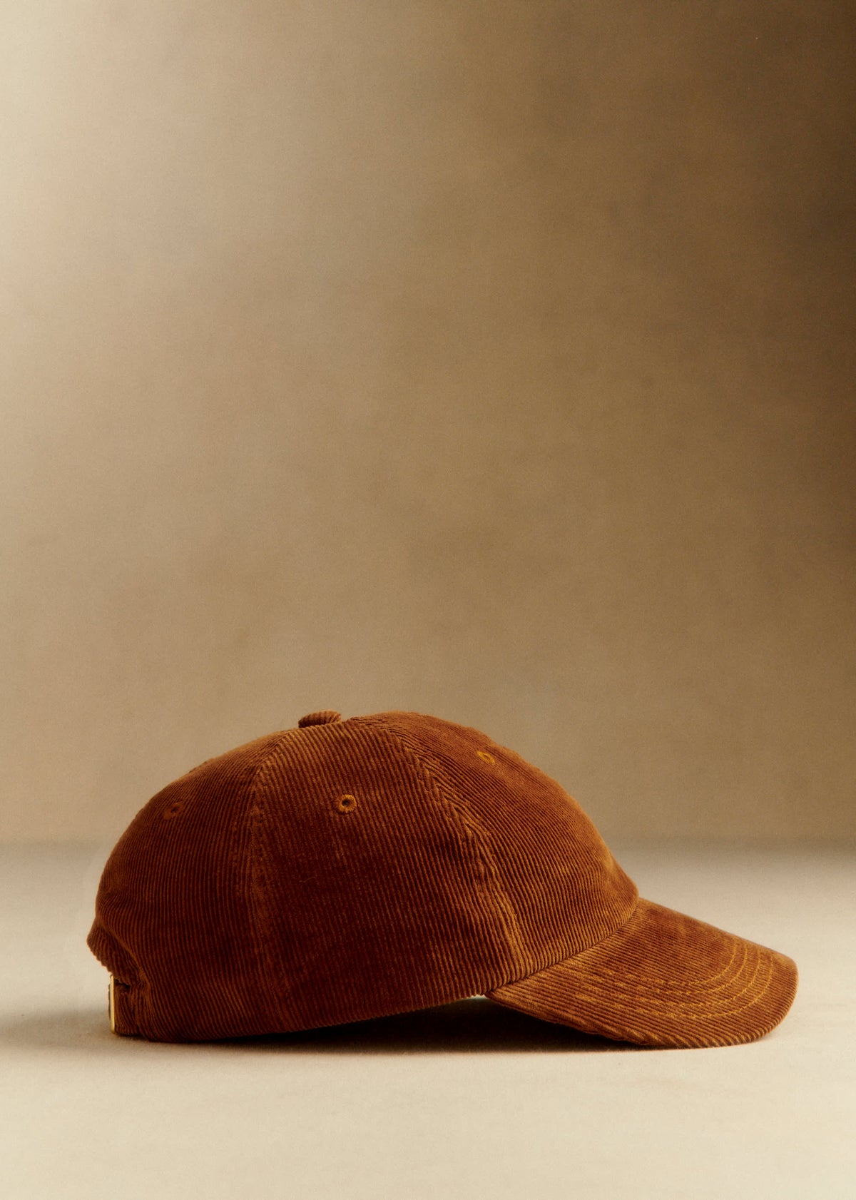 Casquette velours côtelé - Camel