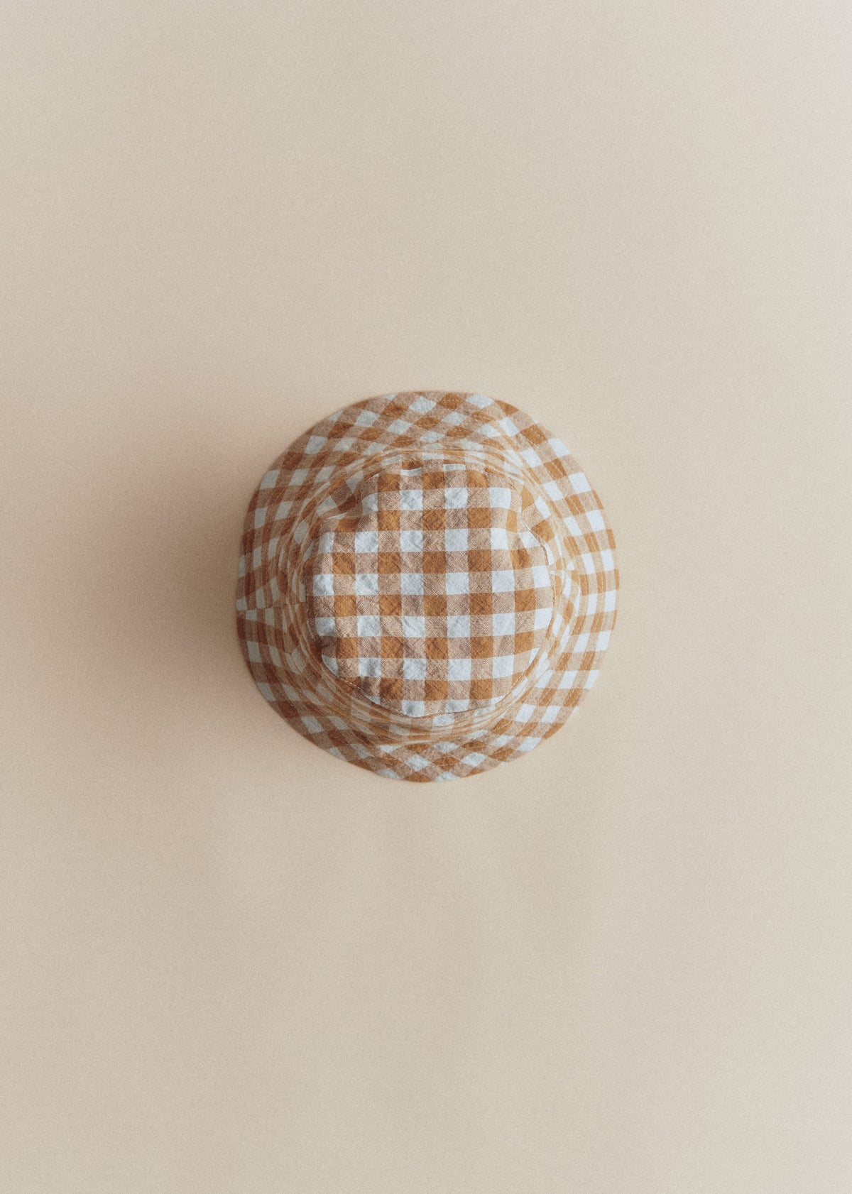 BOBY - Vichy Gaufré Bleu Caramel