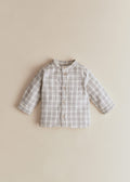 Chemise Benny - Carreaux Gris Doux