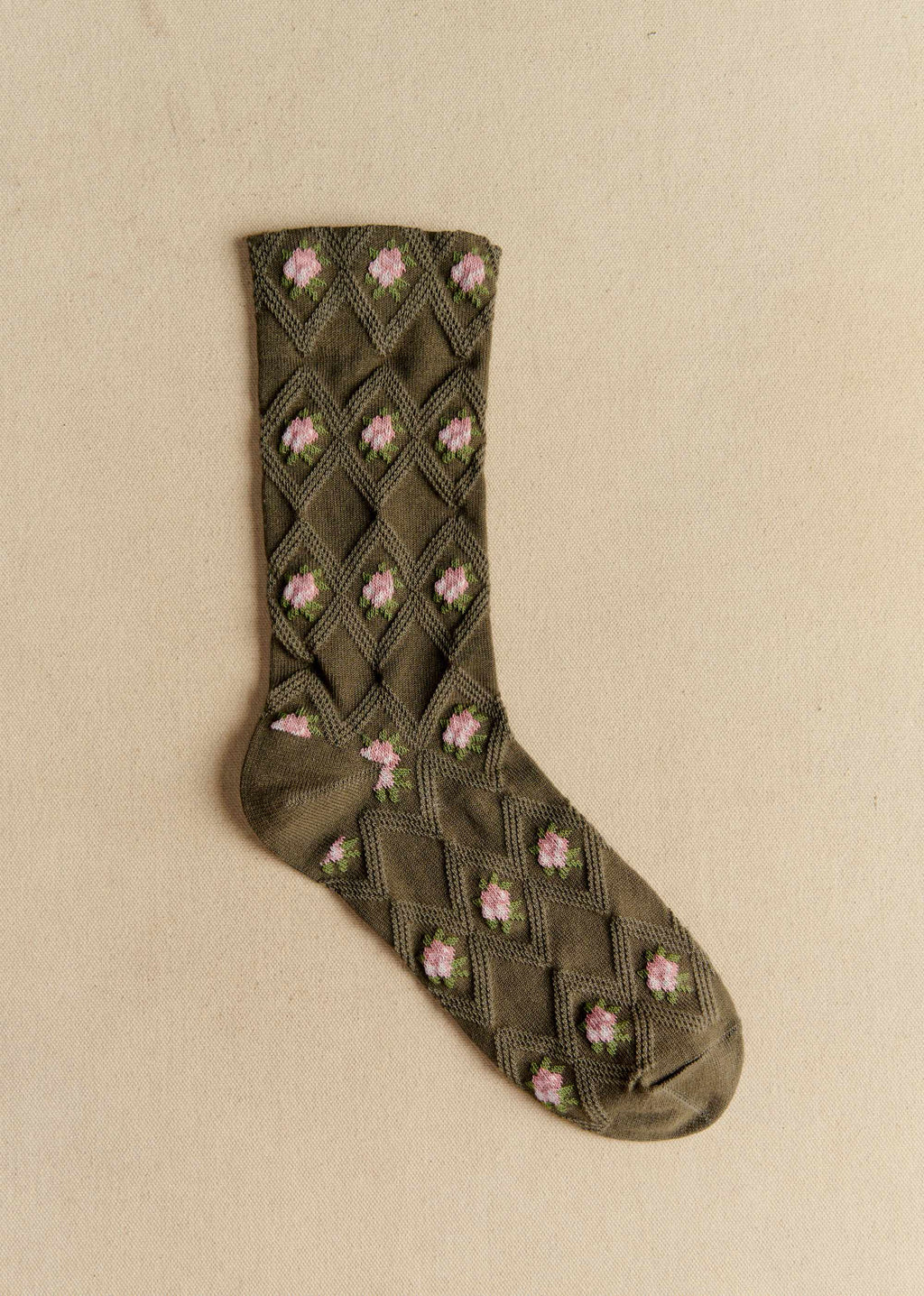 Chaussettes Julia - Olive