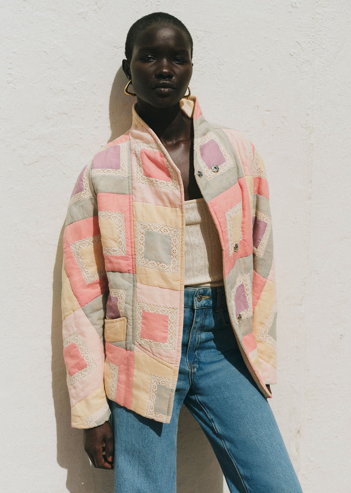 Veste Kalvin - Mix Dentelle Pastel