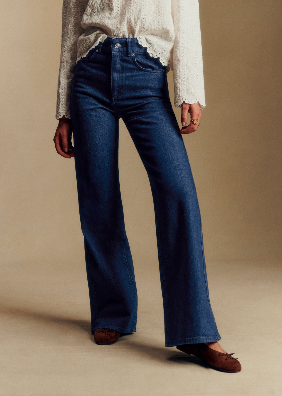 Pantalon Le New 70's - Bleu Indigo