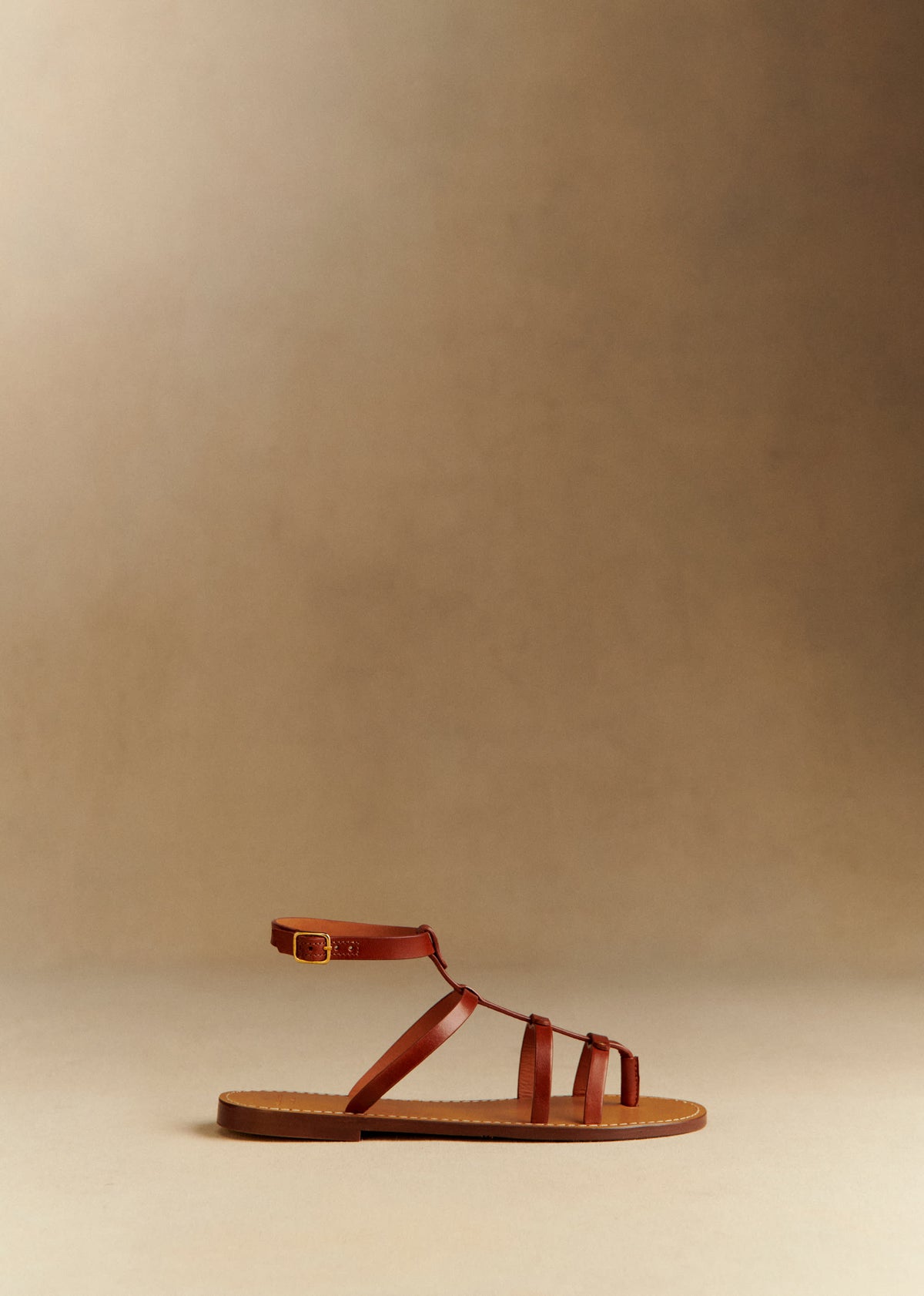 Sandales Low Célia - Cuir Naturel Héritage