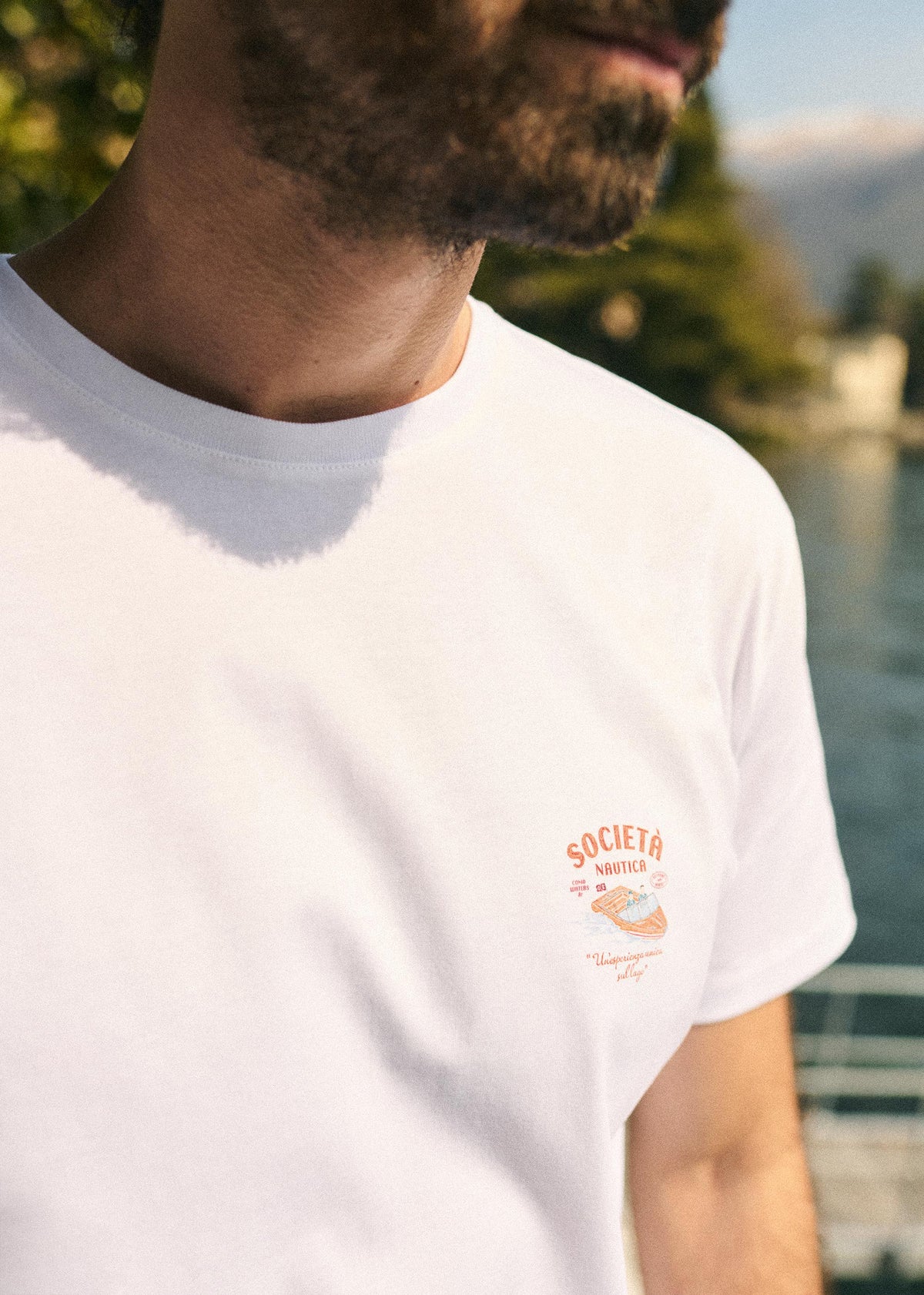 T-Shirt Societa Nautica - Blanc
