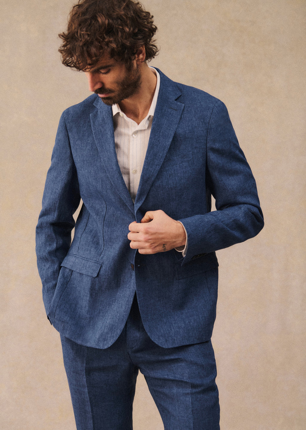 Veste Deon - Bleu Chiné