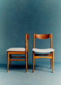 Paire de chaise par Waimea années 60 - Hêtre Massif