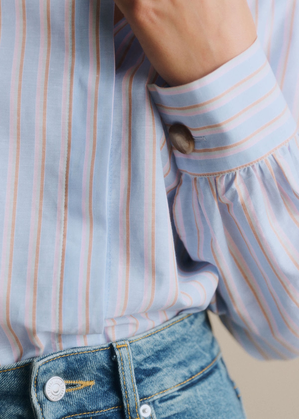 Chemise Ambre - Rayures Pastel