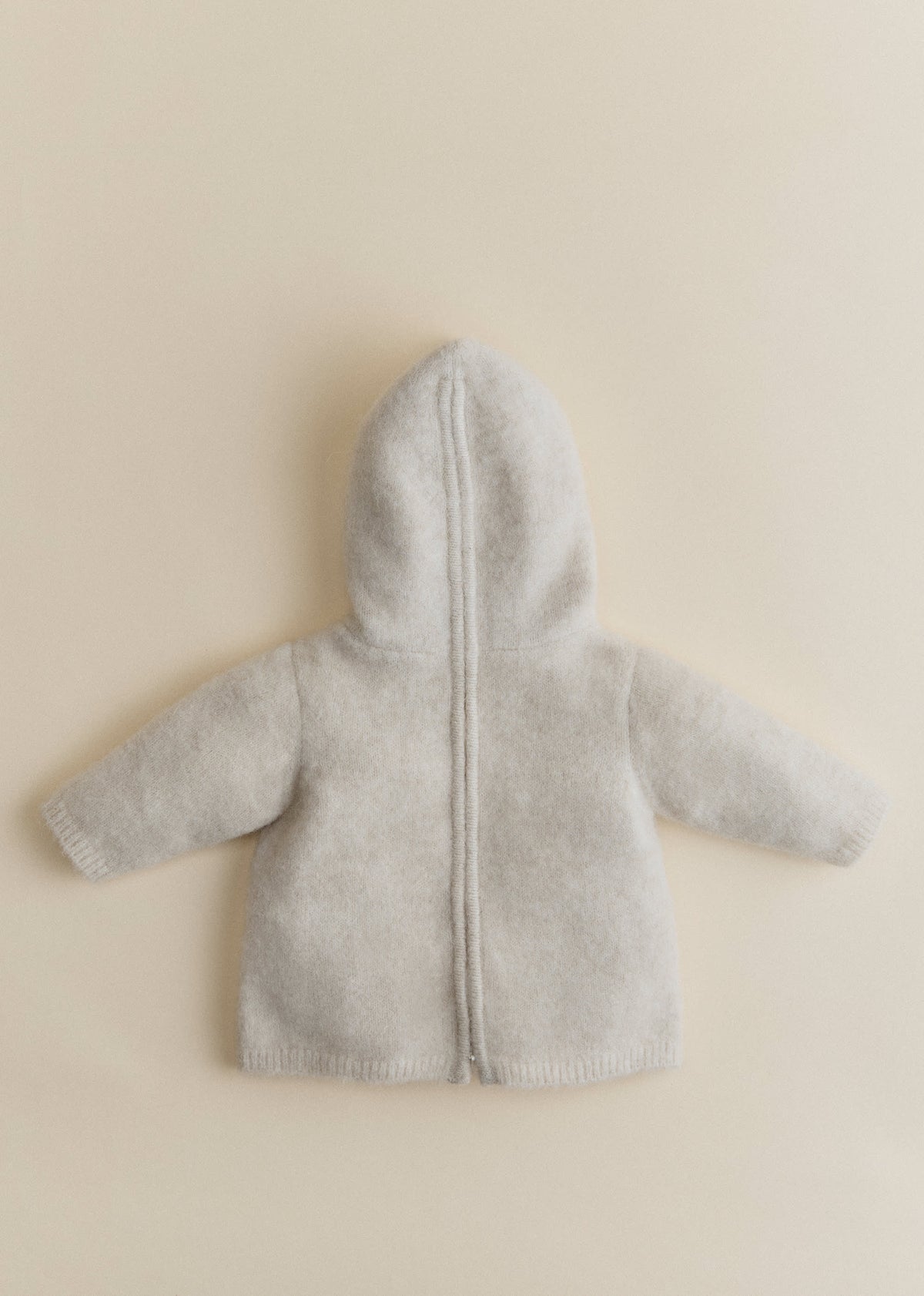Manteau Maille Ourson - Naturel