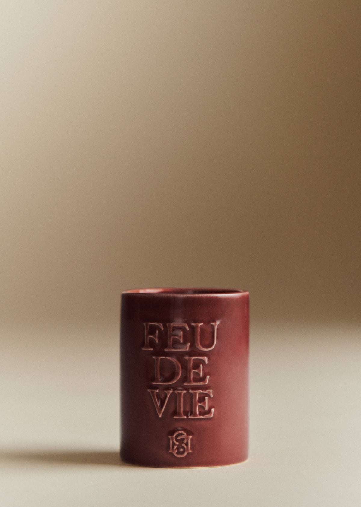 Bougie Feu de vie - L' Ambre - Framboise