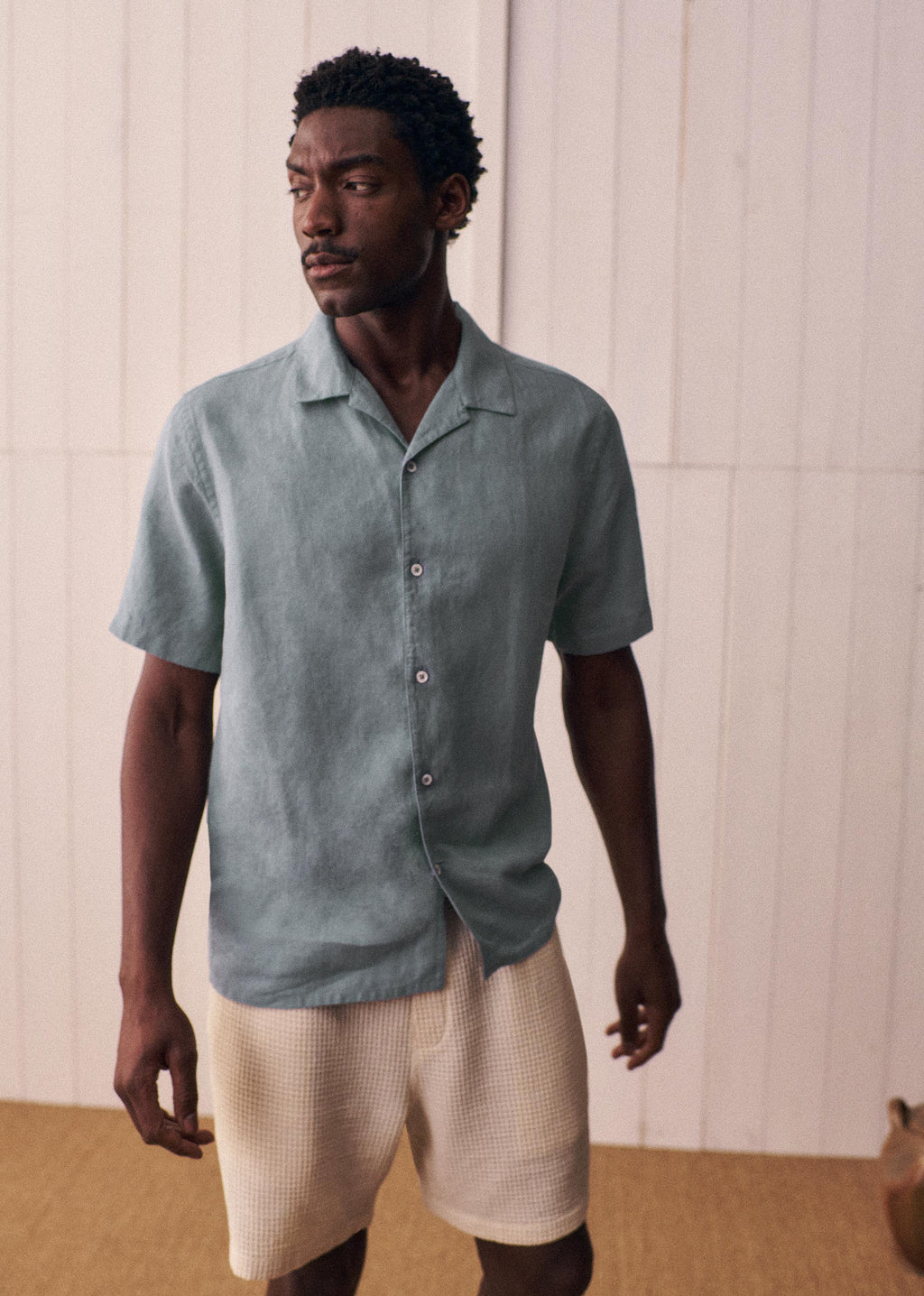 Chemise Holt Lin - Bleu Acier
