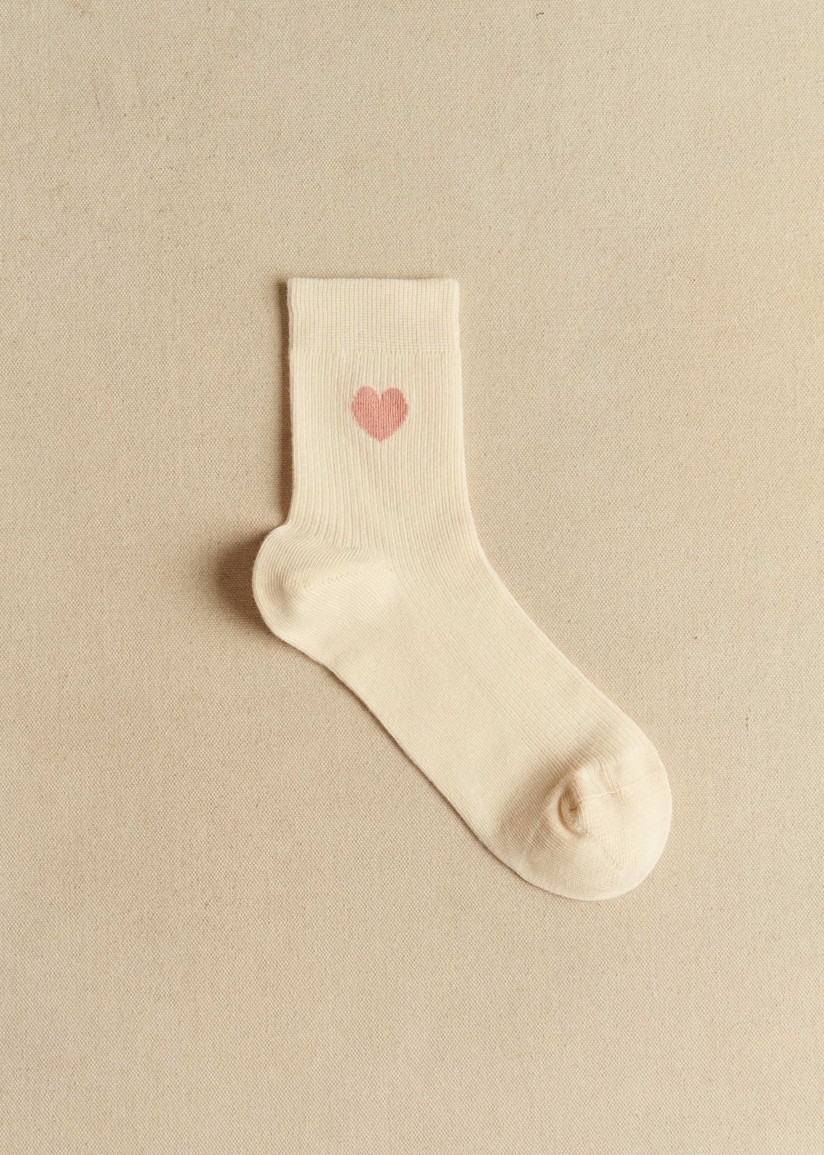 Chaussettes Coeur - Blush