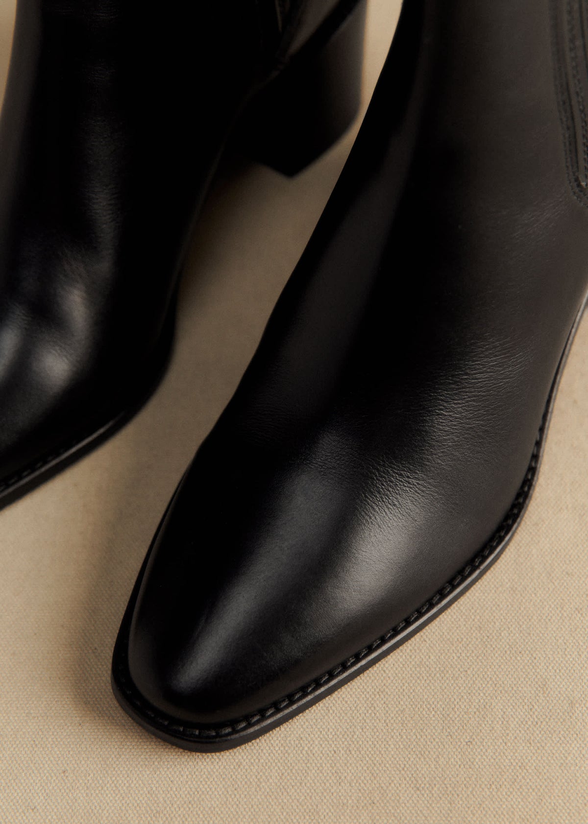 Bottines Johanne - Noir Glacé