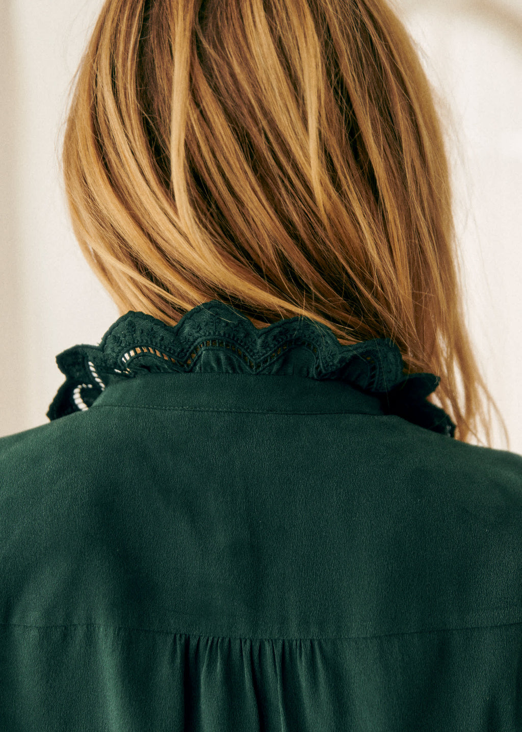 Chemise Chlo - Vert Bouteille