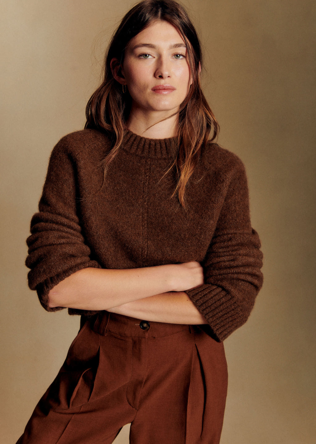 Pull Sama - Marron Glacé