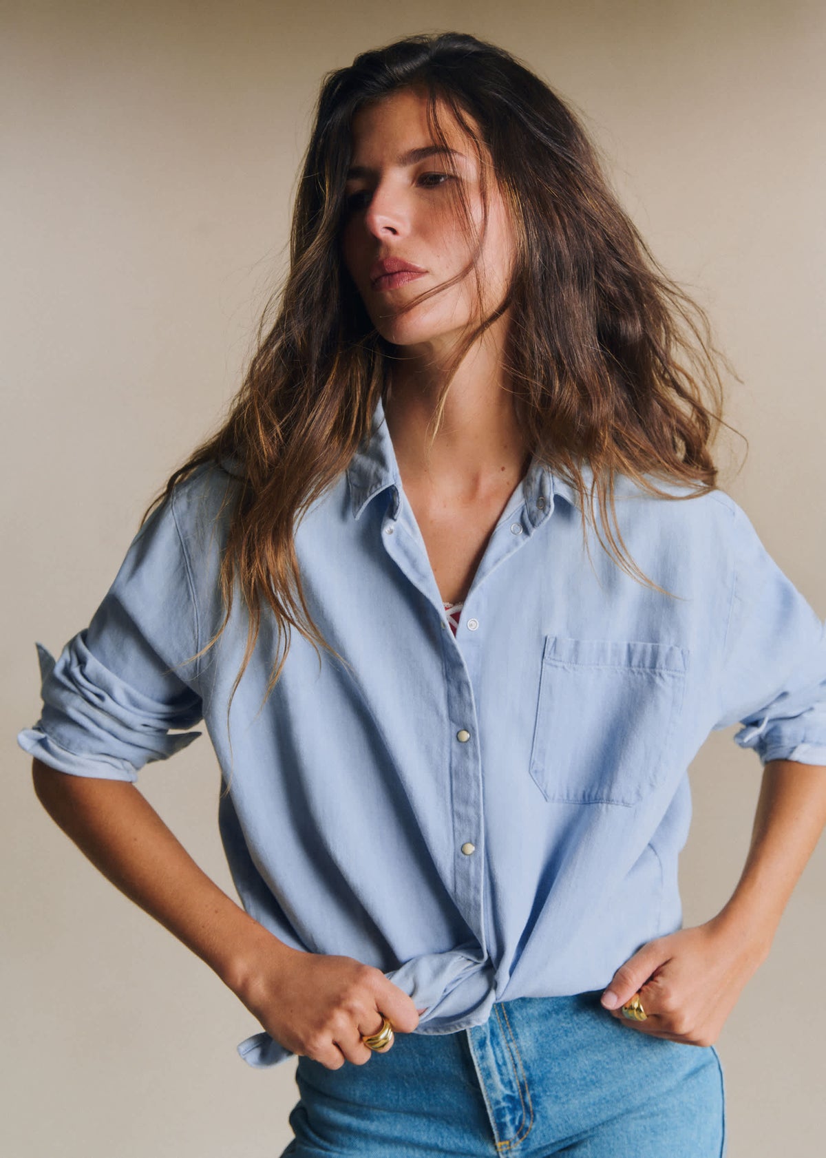 Chemise Max - Denim Très Clair