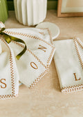 Serviette Monogramme - lettre Q