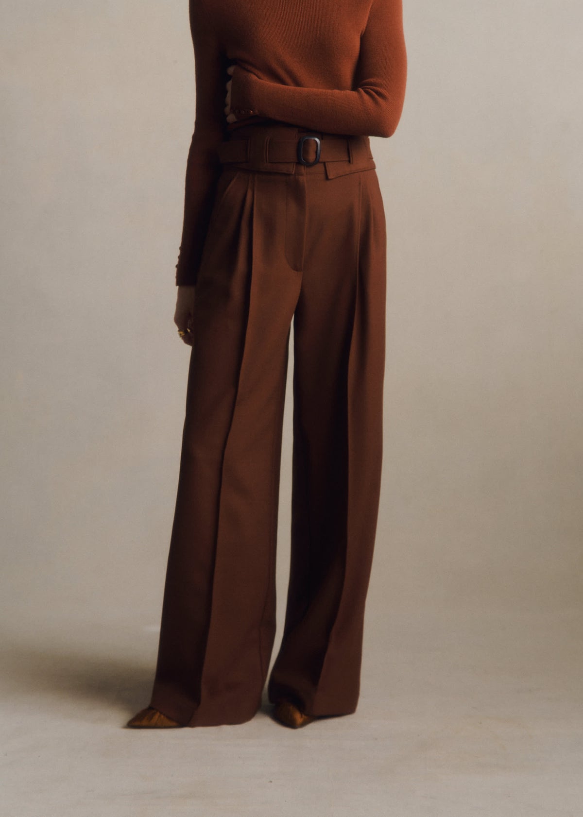 Pantalon ZEONE - Chocolat