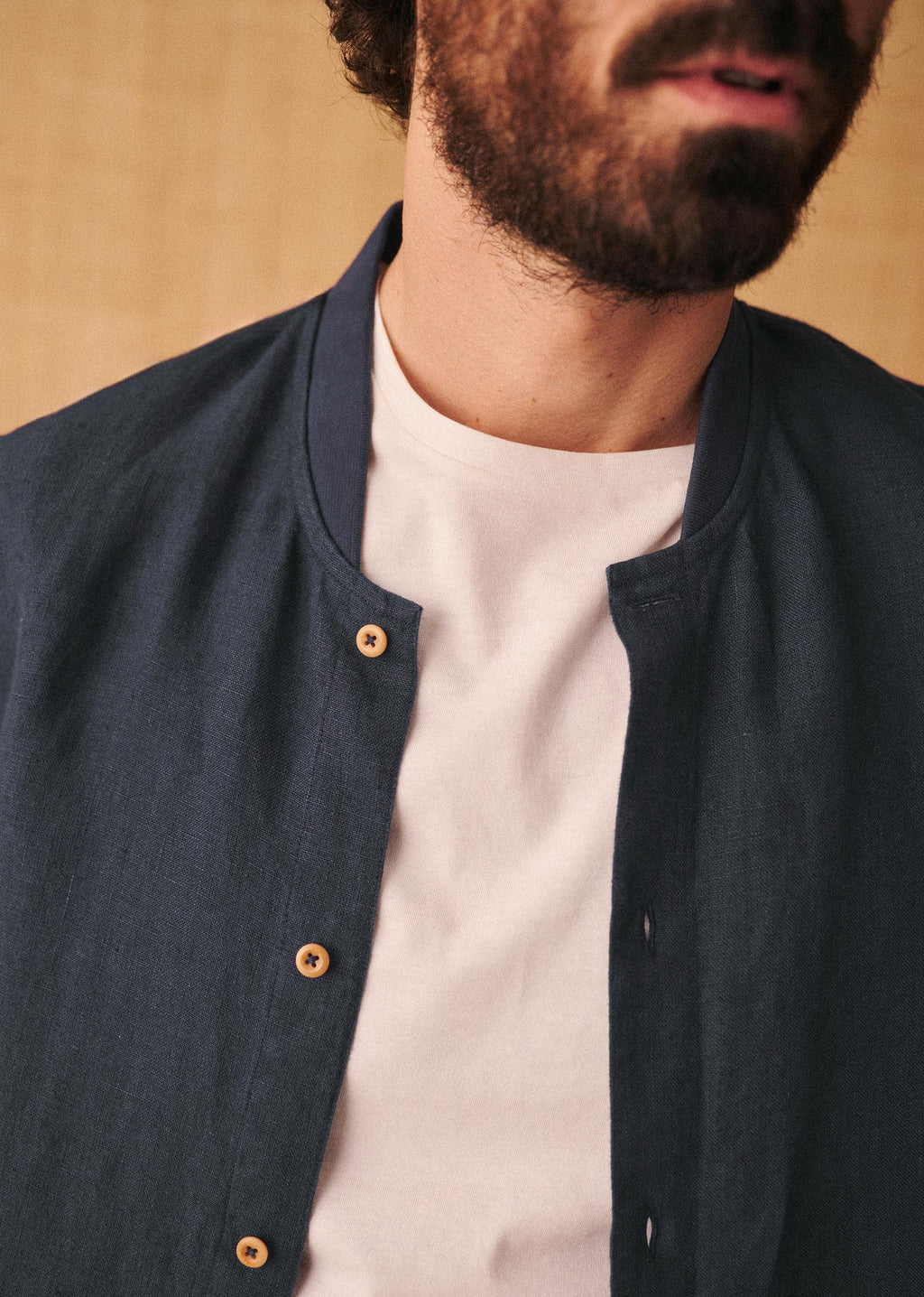 Surchemise Ellis Lin - Bleu Foncé