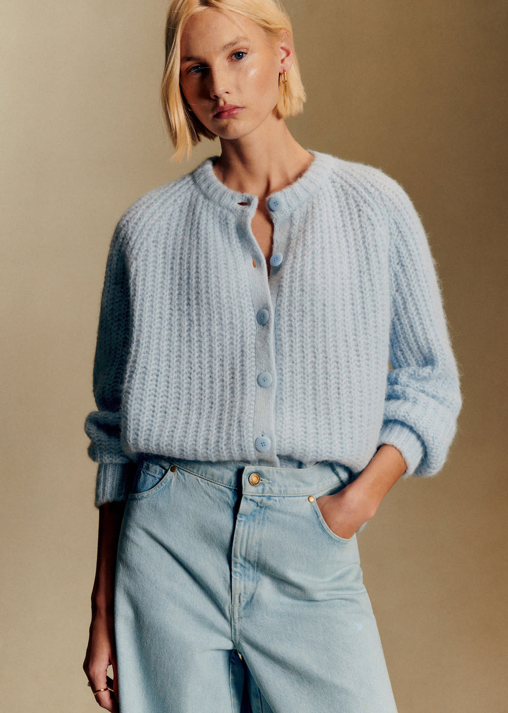 Gilet Emile - Bleu Ciel