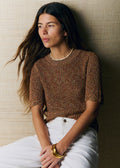 Maille Solene - Orange Vert