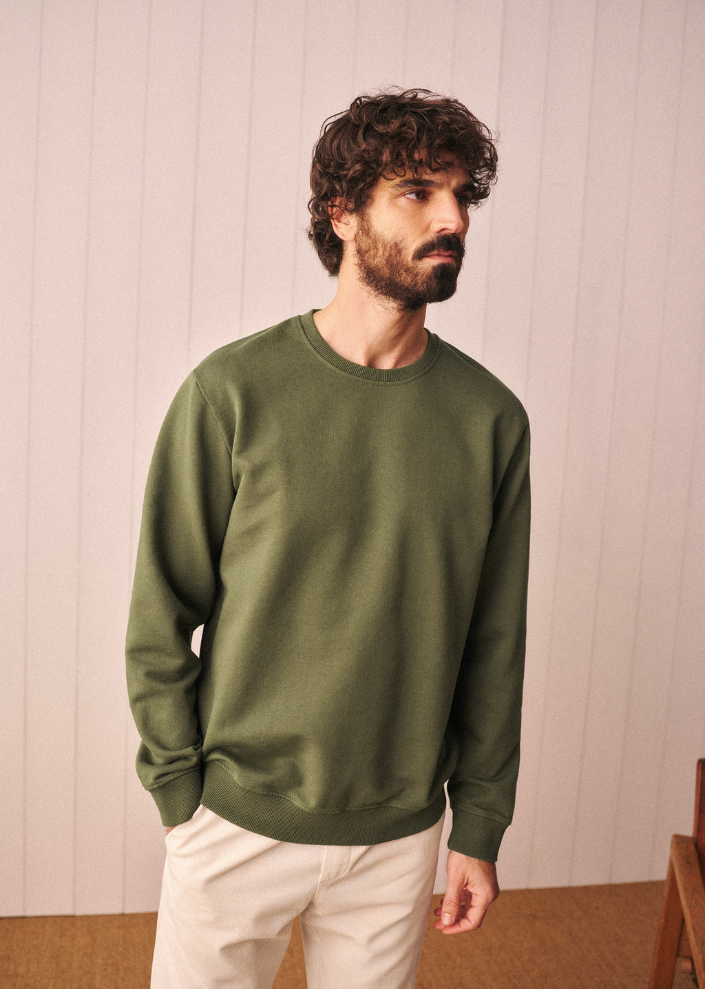 Sweatshirt Jaylen - Kaki