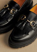 Mocassins Amy - Noir Glacé