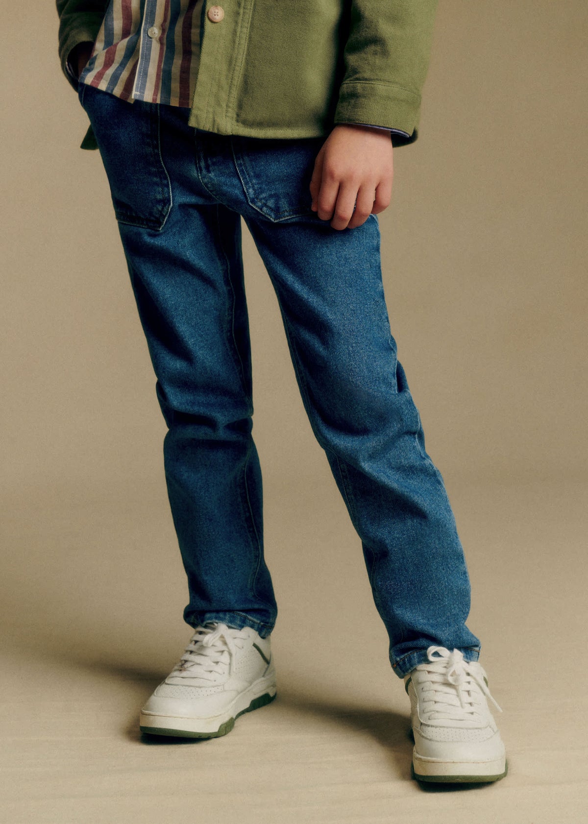 Pantalon Gaby - Bleu Denim Délavé
