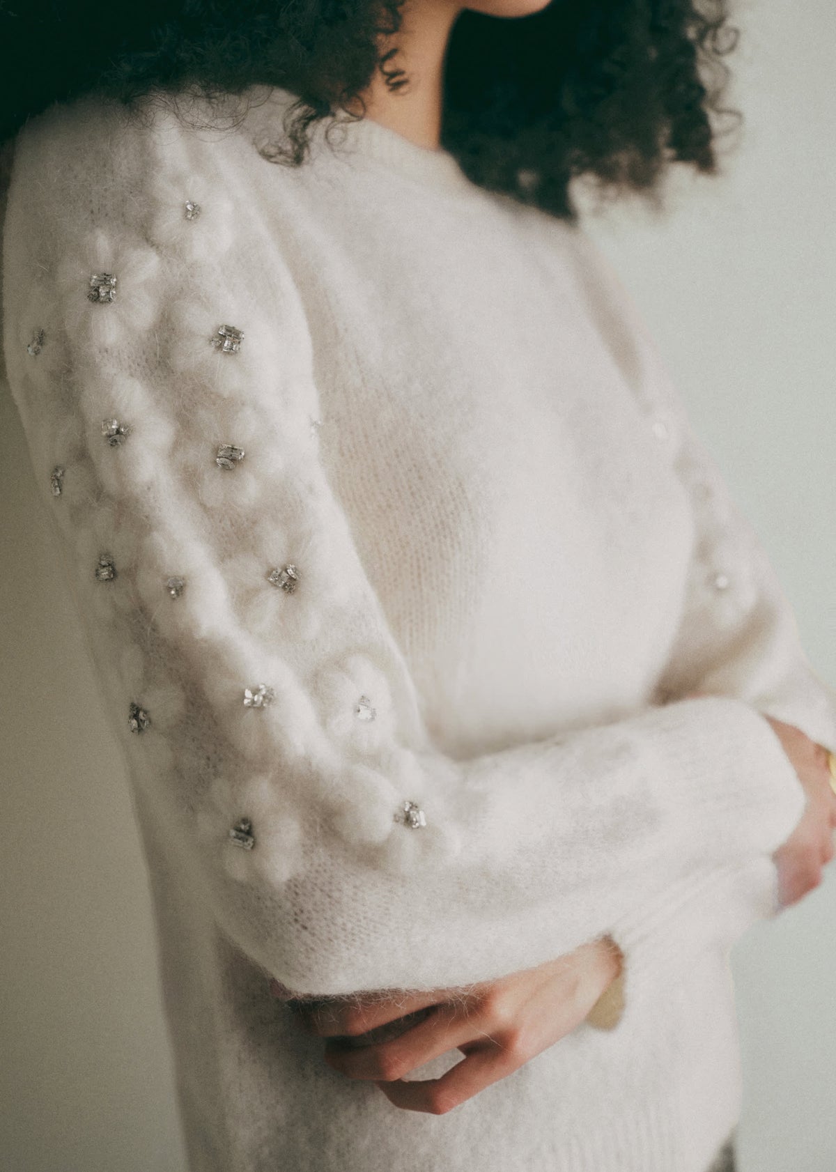 Pull Luke - Ecru Strass
